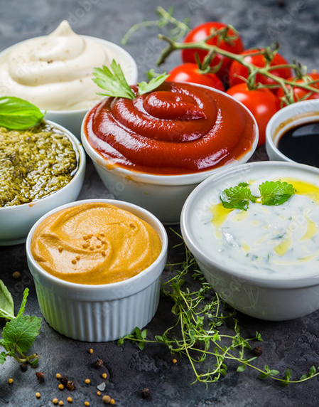 sauces-in-bowl